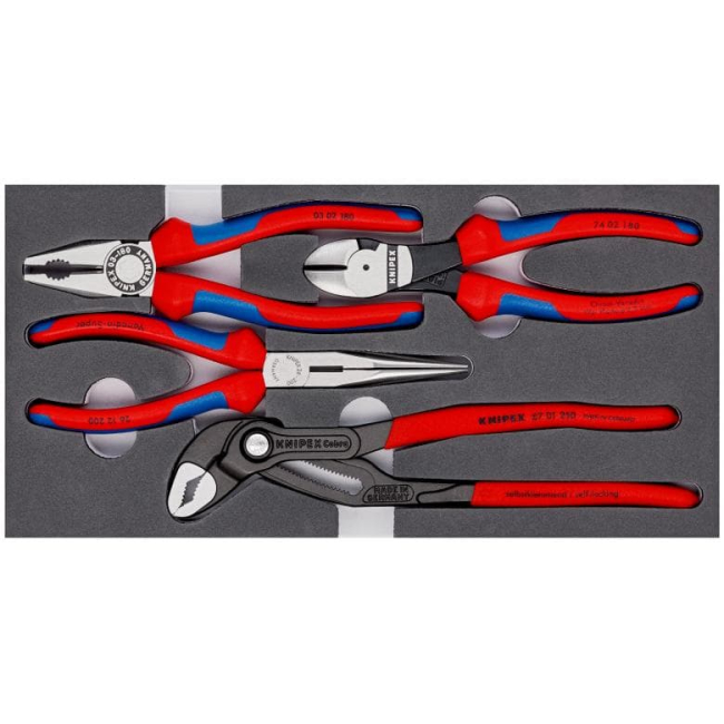Schaumstoffeinlage Knipex Zangen-Set Basic